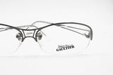 Jean Paul Gaultier VJP027 titanium reading glasses half rimmed // Deadstock gaultier eyewear eyeglasses // New Old Stock
