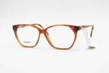 Missoni M 228 eyewear eyeglasses brown caramel with Fleet Arm System, New Old Stock 1990s