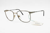 Safilo Team mod. 3624 black squared pantos with accentuated pantoscopic angles, Fleet Arm System, NOS