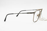 Safilo Team mod. 3624 black squared pantos with accentuated pantoscopic angles, Fleet Arm System, NOS