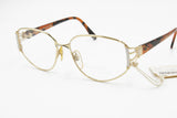 Vintage 80s oval drop eyeglasses frame Ouverture by Lastes mod. M Giulia, Vintage 1980s womens eyewear frame, Dead stock