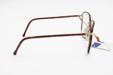 Vintage 1980s Safilo Team mod. 7711 720 square eyeglasses with red dappled covering, Made in Italy glasses, New Old Stock
