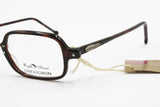 Chevignon mod. Marksville col. 7418 made in France, rectangular geometric vintage eyeglasses, New Old Stock 90s