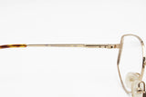 Safilo Elasta vintage 1980s eyeglasses womens ladies, intense golden colour with yellow holes , New Old Stock
