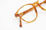 Vintage 70s Caramel wayfarer PERSONAL mod. 151 42L , eyeglasses frame New Old Stock