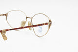 Safilo Elasta womens eyeglasses frame mod. 4565 GP 8 Golden & Brow dappled reflective , NOS 1980s