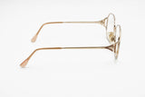 Mila Schön eyeglasses frame mod. 3012 Silver & Golden womens glasses, geometrical front deisnged in Italy, NOS