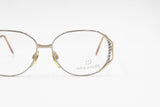 Mila Schön eyeglasses frame mod. 3012 Silver & Golden womens glasses, geometrical front deisnged in Italy, NOS