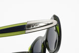 Elisabetta Von Furstenberg MF 97 oval womens sunglasses Blue & Green, Acetate and metal materials New Old Stock 90s