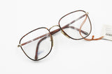 Vintage 1980s Safilo Team mod. 7711 720 square eyeglasses with red dappled covering, Made in Italy glasses, New Old Stock