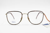 Vintage 1980s Safilo Team mod. 7711 720 square eyeglasses with red dappled covering, Made in Italy glasses, New Old Stock