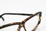 Cazal mod. 322 vintage eyewear frame multicolour acetate, unique and hype glasses, New Old Stock 80s