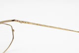 Cazal point 2 mod. 1108 col. 408 military red superior bar & Golden, modern design eyewear frame, New Old Stock 80s