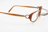 Ted Lapidus Paris mod. TL 618 light brown prescription frame, Golden hinges , New Old Stock