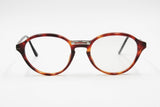 Via Condotti CV 117 darken brown round panto frame eyeglasses, Vintage New Old Stock 80s