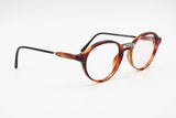 Via Condotti CV 117 darken brown round panto frame eyeglasses, Vintage New Old Stock 80s