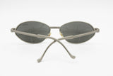 Concert mod. 5332 metal silver satin frame with mirrored lenses, Made in Italy sunglasses, Deadstock 90s.