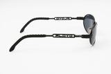 FLOYD made in Italy, robotics modern design total black color, show off sunglasses eyewear, New Old Stock