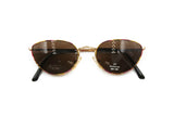 SAFILO Team mod. 7757 sunglasses cat eye ladies woman golden & hot spotted // Vintage 1980s dead stock sunglasses