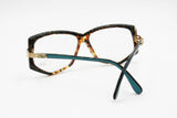 Cazal mod. 322 vintage eyewear frame multicolour acetate, unique and hype glasses, New Old Stock 80s