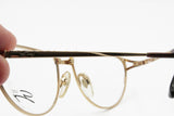 Vintage Genny 540 eyeglass frame cat eye twisted eyebrows, New Old Stock