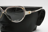 Vintage 60s REGINA SCHRECKER cat eye frame with deco' , New Old Stock