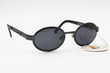 Von Furstenberg mod. MF 95 oval sunglasses deep blue violet, Grunge Alterantive lifestyle, New Old Stock