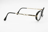 Oval little cay eye frame Black & Silver, Ouverture made in Italy mod. OV10, New Old Stock