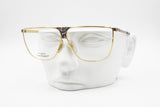 Laura Biagiotti mod. V 90 shiny gold & design pattern , Flat top unisex eyewear, Hype and colorfull