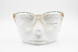 Jean Louis Scherrer Paris made in France, Cat eye eyeglass frame rainbow green violet, New Old Stock