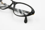 Valentino Garavani vintage 80s cat eye eyeglass frame marbled effect, women valentino glasses, New Old Stock