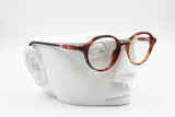 Via Condotti CV 117 darken brown round panto frame eyeglasses, Vintage New Old Stock 80s