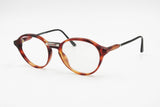 Via Condotti CV 117 darken brown round panto frame eyeglasses, Vintage New Old Stock 80s