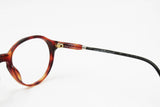 Via Condotti CV 117 darken brown round panto frame eyeglasses, Vintage New Old Stock 80s