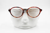 Via Condotti CV 117 darken brown round panto frame eyeglasses, Vintage New Old Stock 80s