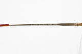 Beau Monde mod. Beaufort eyeglasses frame rimless made in Japan, golden chiseled rimless, New Old Stock 80s