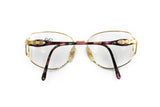 Womens butterfly eyewear oversize DEDALO by VENTURA made in Italy // golden frame with marble hot tones effects // Deadstock 1970s