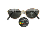 SAFILO Team mod. 7757 sunglasses cat eye ladies woman golden & hot spotted // Vintage 1980s dead stock sunglasses