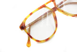 Paul St. Jaques mod. Jill vintage pilot eyewear circa 1970s honey havana acetate // Vintage eyewear Deadstock