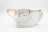Vintage Genny 540 eyeglass frame cat eye twisted eyebrows, New Old Stock