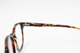 Calvin Klein CK5960 round pantos clubmaster eyeglasses frame, tortoise red acetate, Deadstock