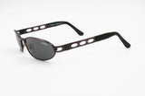 Vintage red/violet aged effect biker sunglasses wrapping oval lenses, FLOYD FL6141, New Old Stock