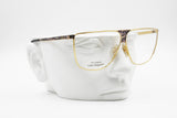 Laura Biagiotti mod. V 90 shiny gold & design pattern , Flat top unisex eyewear, Hype and colorfull