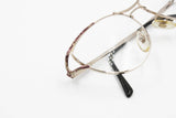 Chagall by Visibilia LL 2034 designer modern eyeglass frame silver violet, uncommon design, New Old Stock