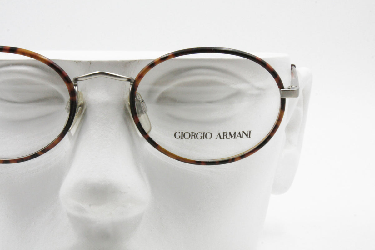 Giorgio armani round outlet glasses frames