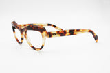 Rare Nouvelle Vague Shirley sunglasses frame tortoise brown, Modern design hype, New Old Stock 1970s