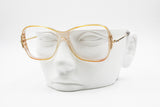 Persol Ratti 961 square acetate frame with orange eyebrows, made in Italy, New Old Stock 80s