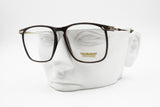 Concorde Carbonyl wayfarer wooden effect glasses eyeglasses, leater temple tips, New Old Stock 1980s