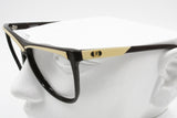 Vintage New cat eye sunglasses frame LASTES M 4107 brown and cream, New Old Stock 1980s