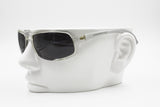 Mandarina Duck by Visibilia MD 45011 832 deadstock sunglasses half mask, clear frontal acetate & Silver metallic arms, Deadstock